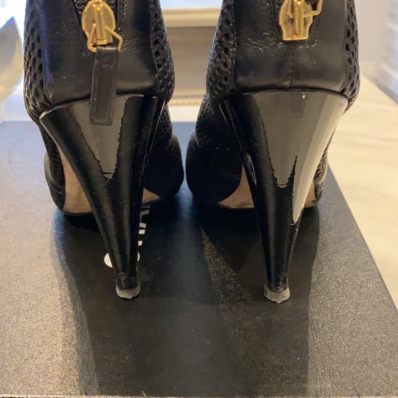 Chanel mesh open toe booties size 39.5 - Picture 4 of 7